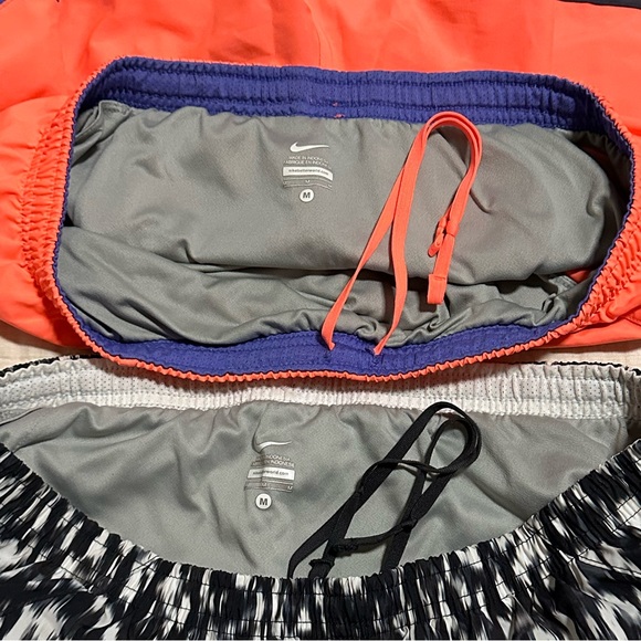 Two pairs women medium Nike running shorts - Picture 2 of 4